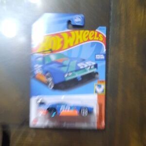 Hot Wheels Blue and Orange Toy Car